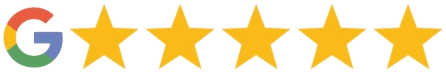 google five star review visual representation png